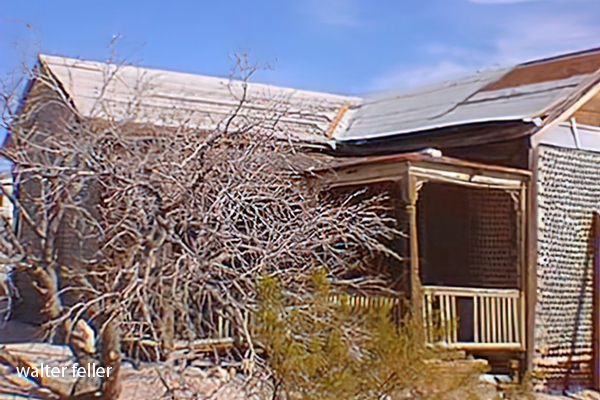 picture of Tom Kelly's Bottle House in Rhyolite Nevada, Death Valley National Park